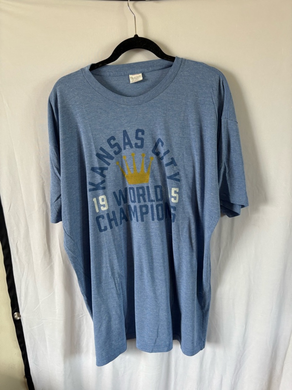 Kansas City World Champions Blue Short-Sleeve Graphic Tee